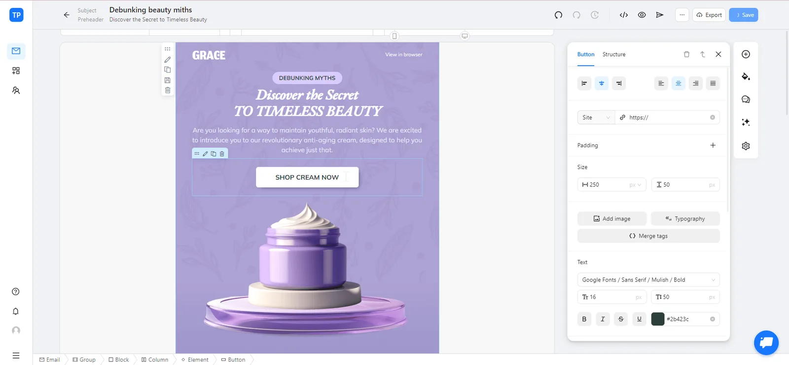 Blocks, creador de emails sin código con IA