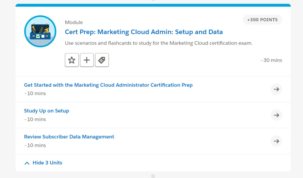 Screenshot aus „1. Tutorials und Lernmaterialien von Salesforce durcharbeiten“