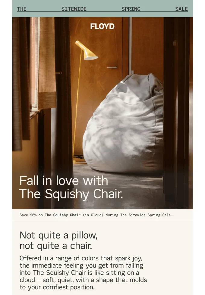 Newsletter Banner with relevant images by Floyd