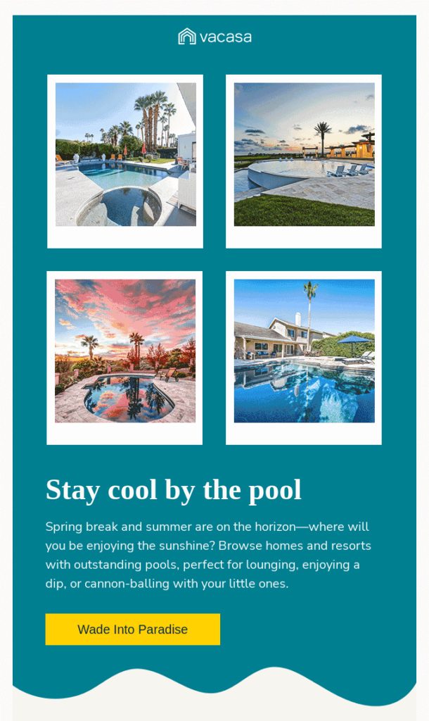 Sommer-Promo-E-Mail von Vacase