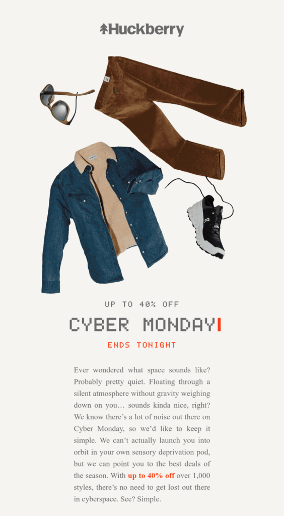 Huckberry-Cyber-Monday-E-Mail