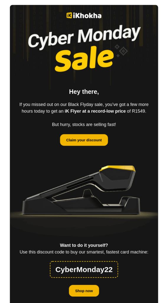 iKhokha-Cyber-Monday-E-Mail